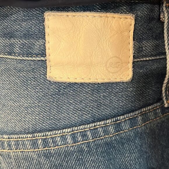 AG ADRIANO GOLDSCHMIED KNOX HIGH RISE BAGGY BOYFRIEND JEANS. Size 27R - Picture 8 of 11